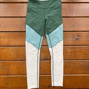 Outdoor Voices Tri Tone Leggings Small